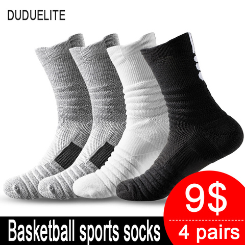 Professional Basketball Socks Elite Socks Tube Thick Towel Socks Non-slip Sweat-absorbent Training Sports Socks Men Women ► Photo 1/6