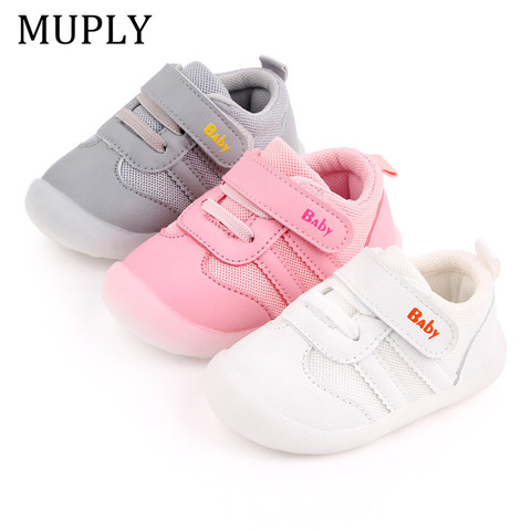 Unisex Baby Shoes First Shoes Baby Walkers Toddler First Walker Baby Girl Kids Soft Rubber Sole Baby Shoe Booties Anti-slip ► Photo 1/6