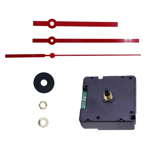 HD1688-14DCF Quartz DIY Wall Clock Movement Mechanisms Battery Powered DIY Repair Parts Replacement with 3 Long Red Hand ► Photo 1/6