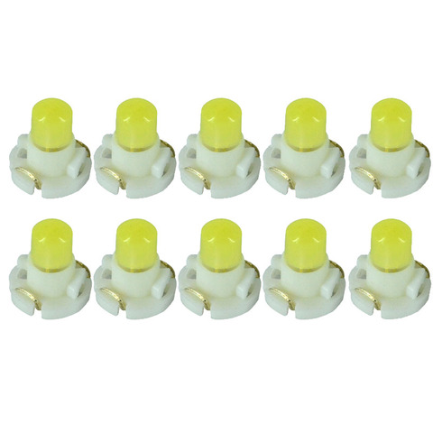 10PCS T3 T4.2 COB Car LED Instrument Panel Lights Dashboard Indicator Central Control Lamp Wedge Light 12V ► Photo 1/6