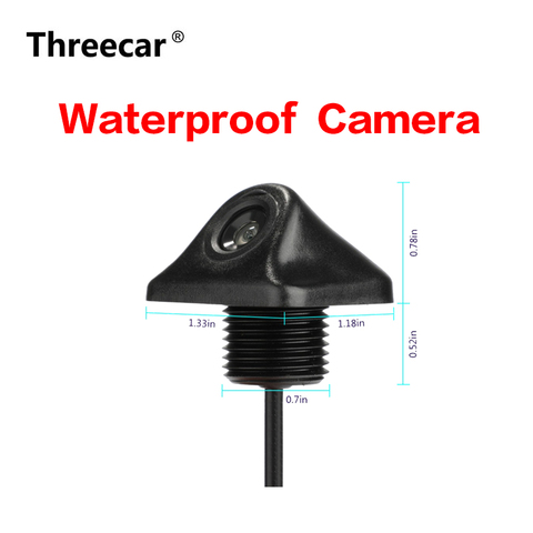 2022 new car Rear View Camera Universal  Night Vision Backup Parking Reverse Camera Waterproof 170 Wide Angle HD Color Image ► Photo 1/5