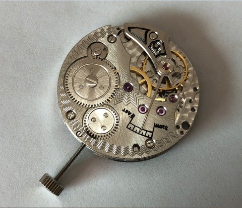 Asian 6498 17 jewels mechanical  hand-winding Movements fit for Men's watch jx02a ► Photo 1/5