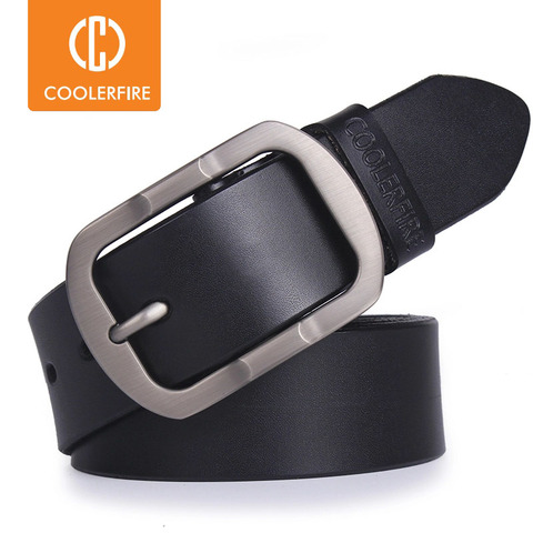 Men's genuine leather belt designer belts men high quality luxury strap male belts for men fashion vintage pin buckle for jeans ► Photo 1/6