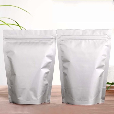 1pc Aluminum Foil Bag Self Seal Zipper Ziplock Packing Food Bag Retail Resealable Baking Packaging Bag Pouch ► Photo 1/6