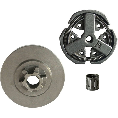 3/8 Clutch Drum & Clutch & Needle Bearing Fit for Chinese Chainsaw 3800 ► Photo 1/6