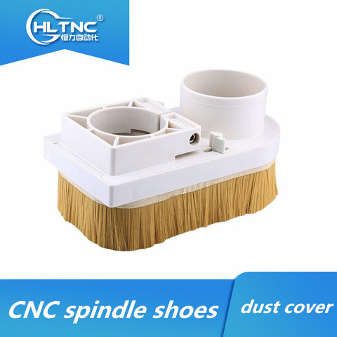 CNC part spindle dust cover cnc spindle shoes  for 70mm 75mm 80mm 85mm 90mm 100mm diameter spindle motor ► Photo 1/4