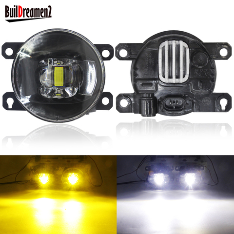 2 X LED Fog Light 30W 8000LM Car Front Bumper Fog Lamp For Ford Focus Fiesta Fusion C-Max Transit Ranger Edge Tourneo EcoSport ► Photo 1/6