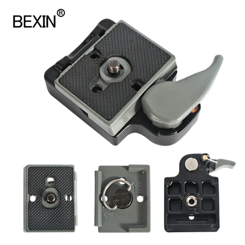 BEXIN 200PL-14 323 Quick Release Clamp Adapter For Camera Tripod with Manfrotto 200PL-14 Compat Plate BS88 HB88 Stabilizer Plate ► Photo 1/6