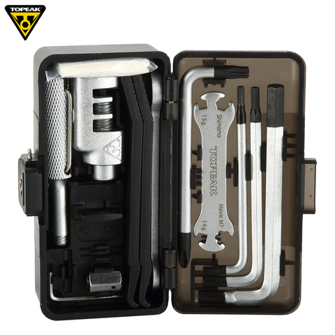 Topeak TT2543 SURVIVAL GEAR BOX Bicycle Multi Repairing Tool Set Cycling Portable Tool Road Bike Wrench Kits Bicicleta MTB Tools ► Photo 1/5