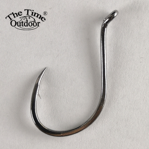 100pcs Octopus Hooks Strong high carbon steel Barbed Single hook fishing Accessories Tackle for Seawater and freshwater Fishhook ► Photo 1/6