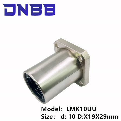 1pc LMK10UU type Nickel plating flange linear bearing for 3D printer linear Rod 10mm LMK10 lmk10 lmk ► Photo 1/5