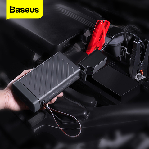 Power Bank Wire For Car Jump Starter 12v Portable Auto External Battery Booster