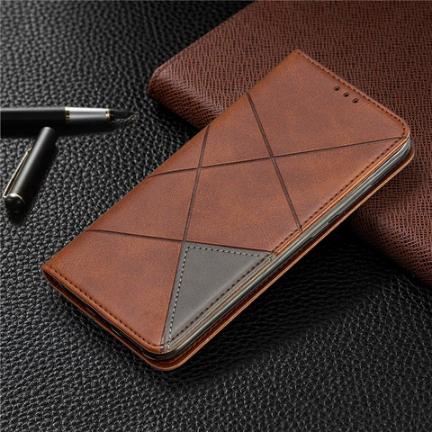 Leather Case For Redmi Note 9 8 Pro 7 8T 9A 9C 9S 7A 8A Flip Book Case Cover For Xiaomi Poco X3 NFC Mi 10T Lite 9T Note 10 Pro ► Photo 1/6