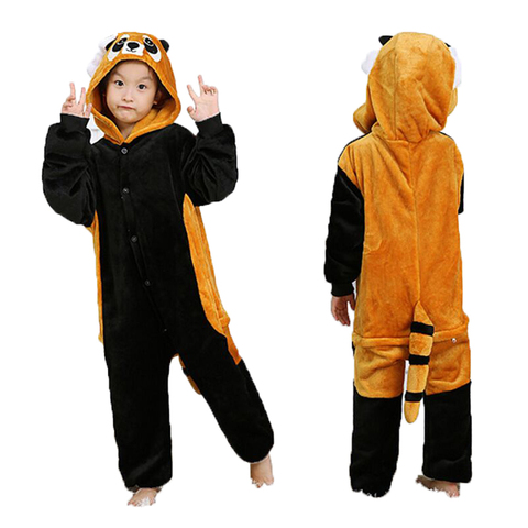 Children Clothes 2022 Children's Winter Plus Velvet Warm Cartoon One-piece Pajamas Boys And Girls Role-playing Home Pajamas Suit ► Photo 1/1