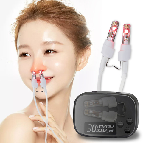 New Inventions 2022 Rhinitis Sinusitis Nasal Polyps Laser Therapy Device Nose Irradiation Cholesterol Phototherapy Instrument ► Photo 1/6