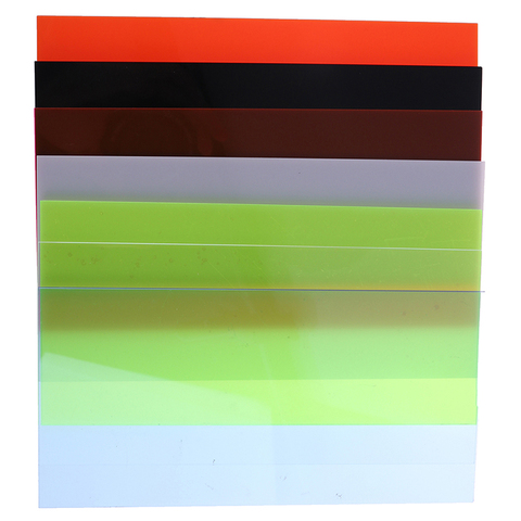 2022 New Transparent Acrylic Plexiglass Tinted Sheets/plexiglass plate/acrylic plate black/white/red/green/orange High Quality ► Photo 1/6