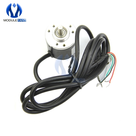 Encoder  600 P / R Photoelectric Incremental Rotary 5-24V AB Two Phases 6mm Shaft ► Photo 1/5