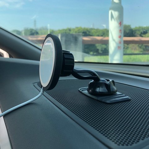 MagSafe Magnetic Car Holder for iPhone 12 Samsung Dashboard GPS Car Navigation Phone Stand Holder Universa Car Support Mount ► Photo 1/6
