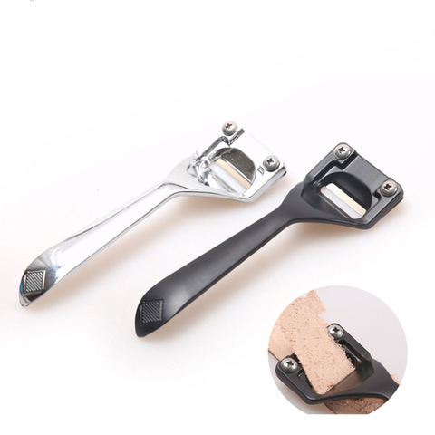 Leather Skiving Knife DIY Leather Craft Cutting Tools Practical Leather Thinning Knife Cutter Accessory one knife with 3 blades ► Photo 1/5