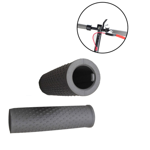 1 pair Electric Scooter Handle Sleeve for xiaomi M365 Electric Scooter Rubber Handle Sleeve Hand Grip Kit M 365 #WW ► Photo 1/6