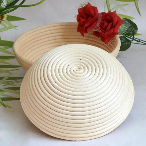 Hot Round Shaped Dough Proofing Basket Rattan Banneton Brotform Bread Fermentation Baskets Bowl Baking kitchen Tools ► Photo 1/6