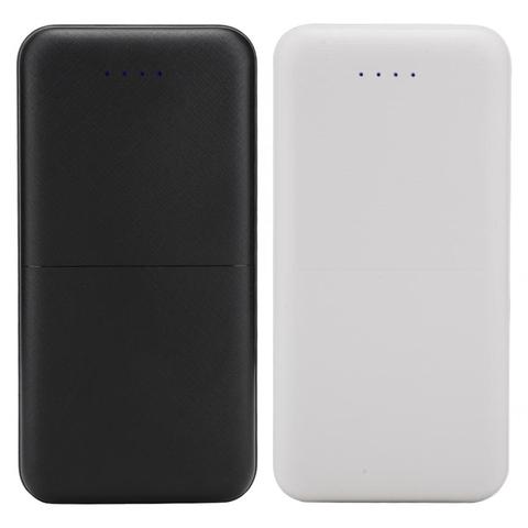 Power Bank Housing Carbon Fiber Power Bank Housing 20000mAh Portable Lithium Polymer Battery Shell  powerbank box ► Photo 1/6