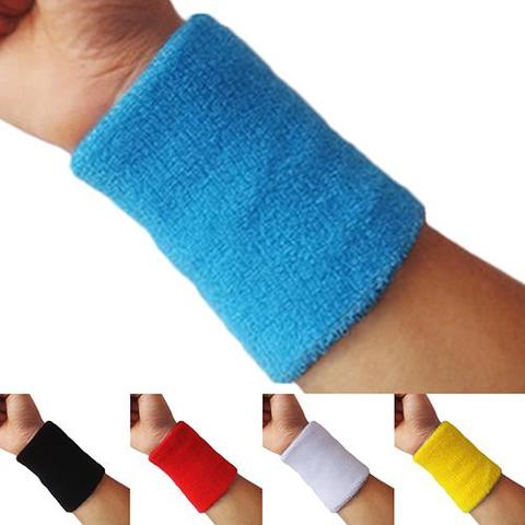 1pc Unisex Sports Wrist Sweatband Tennis Squash Badminton GYM Basketball men Wristband Gift women yoga Wrist Support ► Photo 1/6