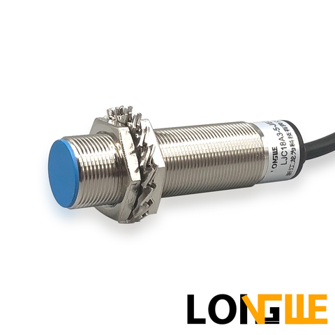 LONGWE M18 Capacitive Proximity Sensor Switch 5mm 10mm Detection Range Level Sensing ► Photo 1/5