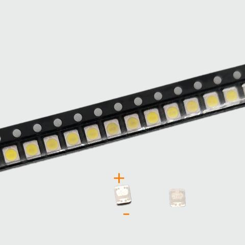 Original 125lm LED Backlight 1210 3528 2835 3V 1W 300mA Cool cold white For LG Innotek LCD Backlight LED TV Application repair ► Photo 1/5