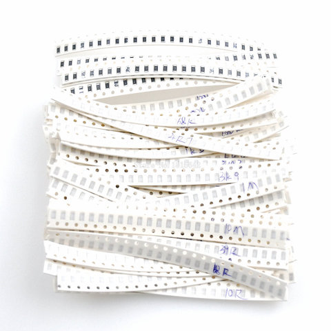 1250PCS/LOT 50 Value 1206 SMD Resistor Kit (0R~10MR) 5% 100% NEW AND ORIGINAL Chip Resistance Assorted Set ► Photo 1/6