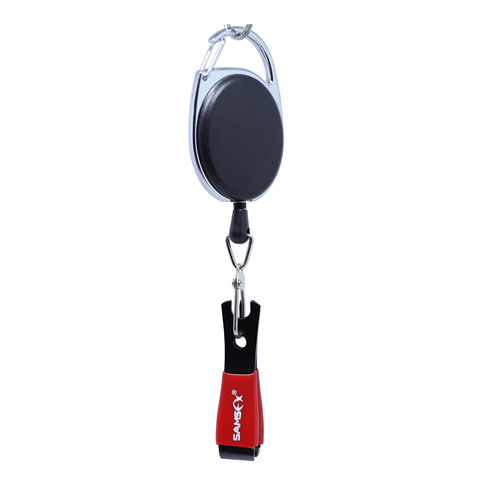 SAMSFX Fly Fishing Nippers & Zinger Retractors Retractable Reel Badge Holder for Trimming Line Nail Cutter Clipper Scissors Kits ► Photo 1/6