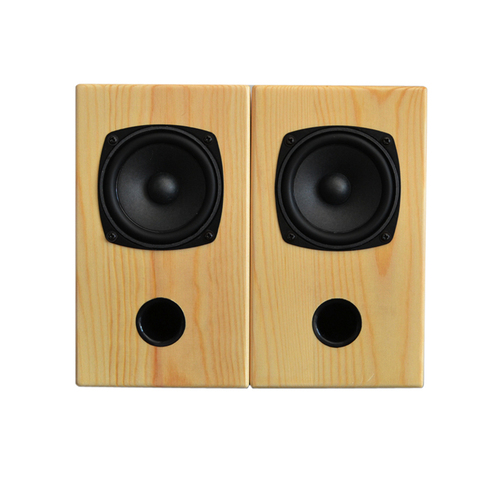 KYYSLB 3~30W 4ohm 3 Inch Fever All Solid Wood Subwoofer Speaker Full Frequency Passive/active Bluetooth USB Speaker ► Photo 1/6