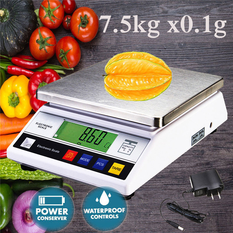 1pc 3000g-0.1g Cute Kitchen Scale, Digital Food Scale with LCD