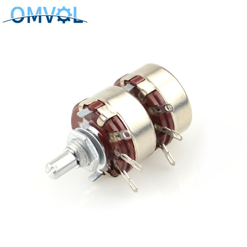 WTH118 2w Double membrane potentiometer  2k2 4K7 10K 220K 470K 680K 1M ► Photo 1/6