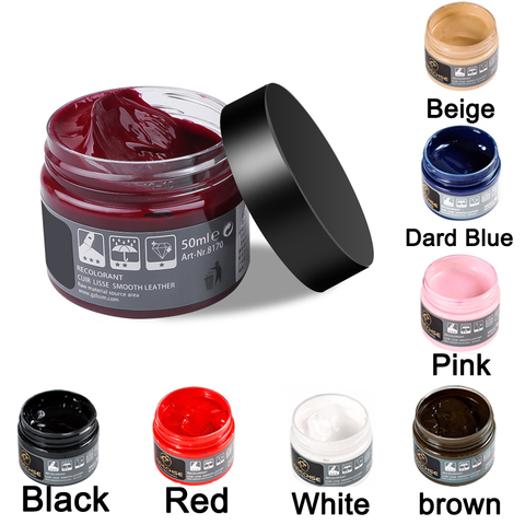 Dark Red Leather Vinyl Repair Kit Leather Paint for Shoes Auto Car Seat  Sofa Coats Scratch Cracks Leather Care Restoration - AliExpress