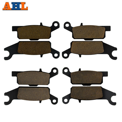 AHL Motorcycle Front & Rear Brake Pads For YFM550 YFM 550 FGHY FGPY YFM700 YFM 700 FGPW FGPX FGPY FGPZ Grizzly ► Photo 1/6