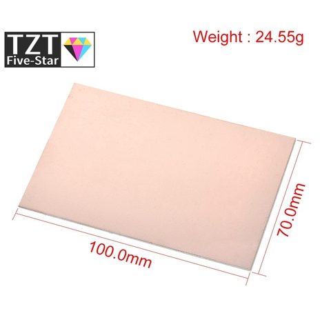 Fr4 Pcb 7x10cm 7*10 Single Side Copper Clad Plate Diy Pcb Kit Laminate Circuit Board ► Photo 1/6