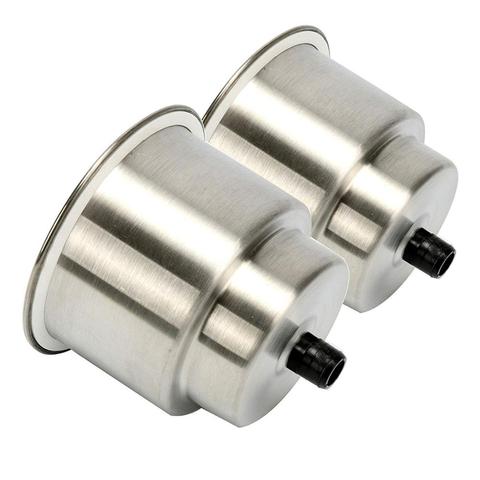 A Pair  Cup Holder Stainless Steel Mount Cup Drink Holder For Boat Car RV Camping ► Photo 1/6