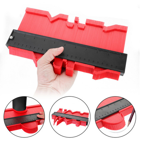 Onnfang Copy Gauge Contour Gauge Duplicator Contour Scale Template Wood Marking Tools Tiling Measuring Ruler Bulk price ► Photo 1/6