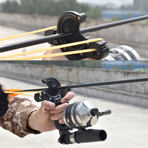 High Precision Fish Shooting Slingshot Sport Outdoor Bow and Arrow Slingshot Shooting Fish Arrow Shooting Fish Catapult Set ► Photo 1/6