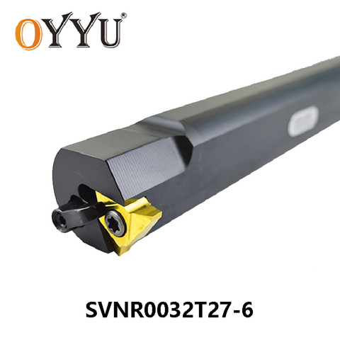 OYYU SVNR SVNR0032 T27 SVNR0032T27-6 Internal Turning Toolholder for Carbide Inserts 27VNR Boring Bar CNC Lathe Tool Holder ► Photo 1/2