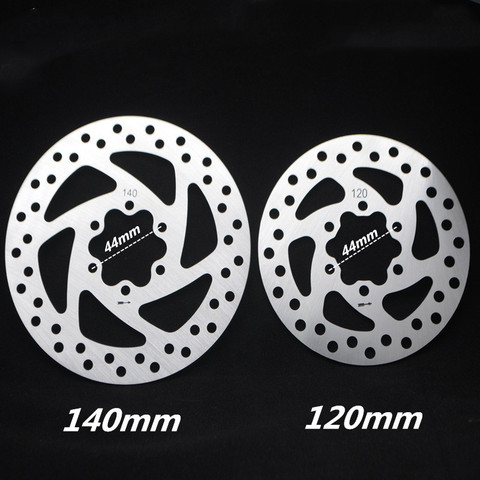 Outdoor Cycling Disc Brake Piece Rotor 120/140mm Electric Scooter brake pads With Screws ► Photo 1/6