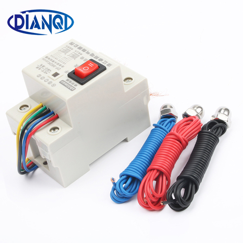 DF96D Din Rail water level control 2M automatic water level controller Pump Controller Cistern Automatic Liquid Switch 220V ► Photo 1/6