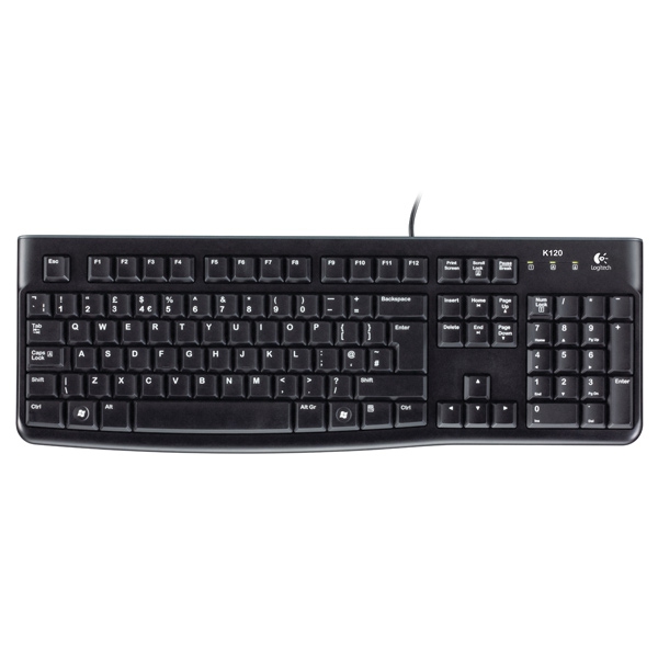 Keyboard wired Logitech K120 (920-002522) ► Photo 1/1