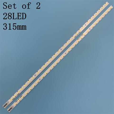 New 2 PCS LED strip for LE50D8800 V500HJ1-LE1 V500H1-LS5-TLEM6 V500H1-LS5-TREM6 V500H1-LS5-TLEM4 V500H1-LS5-TREM4 E117098 ► Photo 1/5