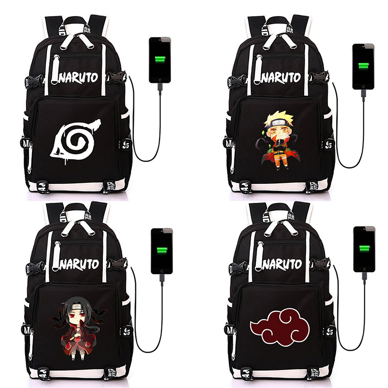 Naruto Akatsuki Itachi Backpack