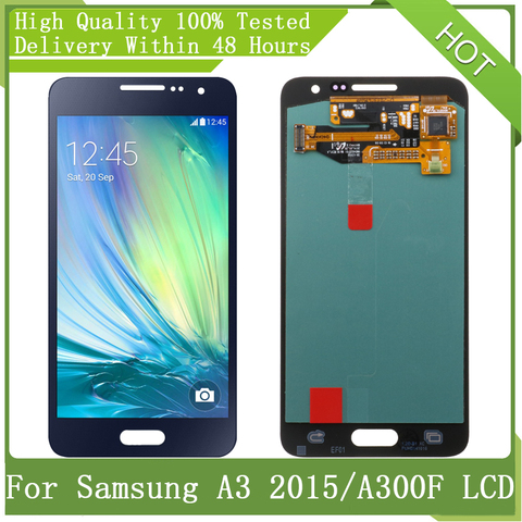 For SAMSUNG GALAXY 4.5'' Super AMOLED A3 2015 A300 A3000 A300F A300M A300H  LCD Display Touch Screen Digitizer Assembly Parts ► Photo 1/6