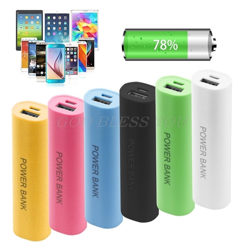 DIY USB Mobile Power Bank Charger Pack Box Battery Case For 1 x 18650 Portable Drop Shipping ► Photo 1/6