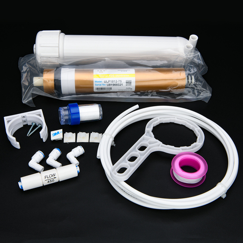 water filter 75G ro membrane and housing with connector wrench for Reverse osmosis purifier ► Photo 1/6