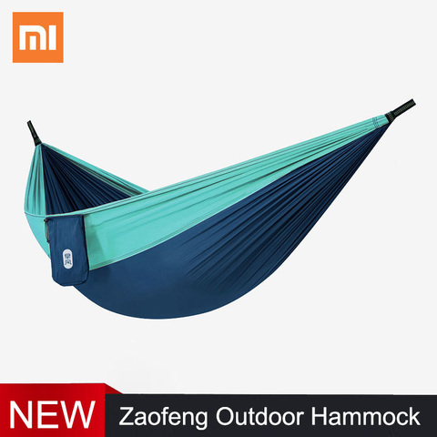 Xiaomi Zaofeng Outdoor Hammock Parachute Cloth Anti-rollover Swing Bed Outdoor Camping Hammock Adult Sleeping Bed Hanging Chair ► Photo 1/6